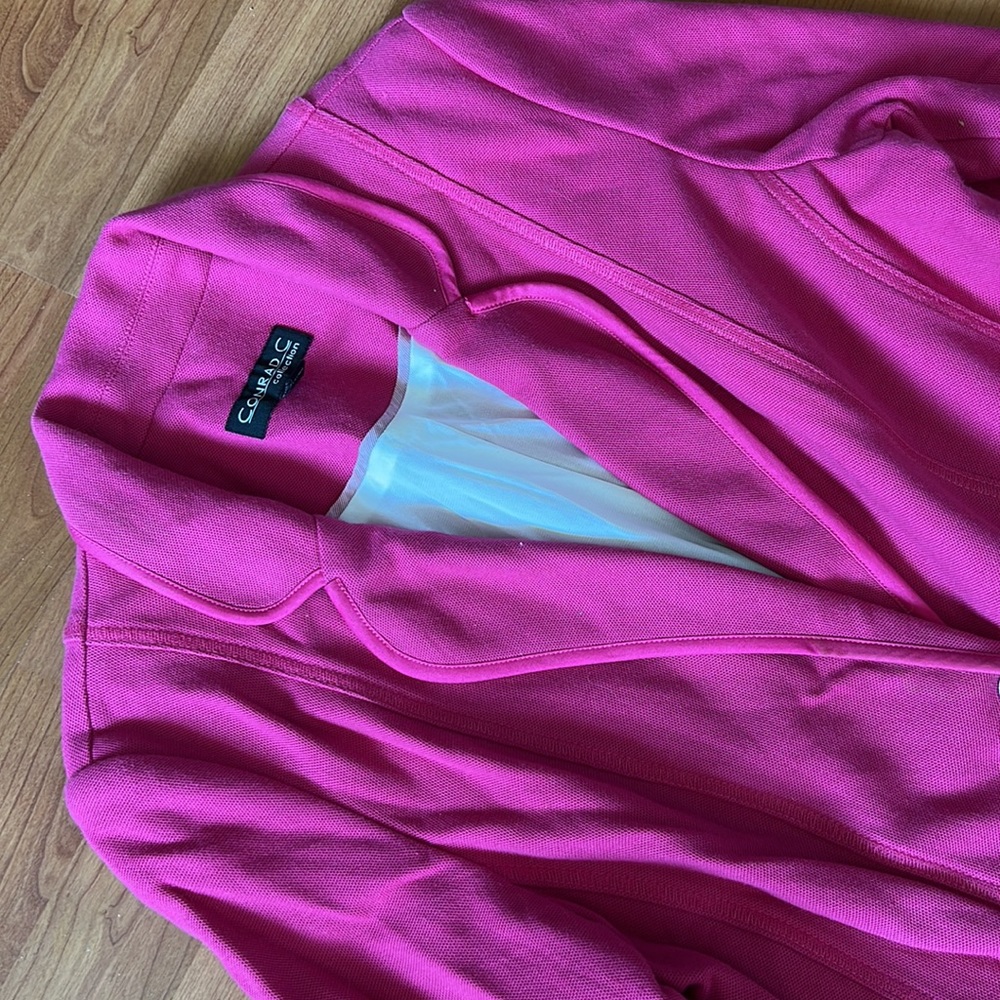 Conrad C Pink Blazer Size 8 - image 2